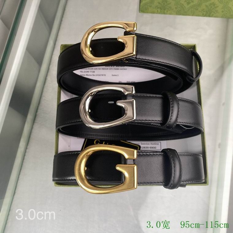 Gucci Belt 30mmX95-115cm 7D08